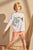 Toni longsleeve in weiss mit LOVE Print für Kinder